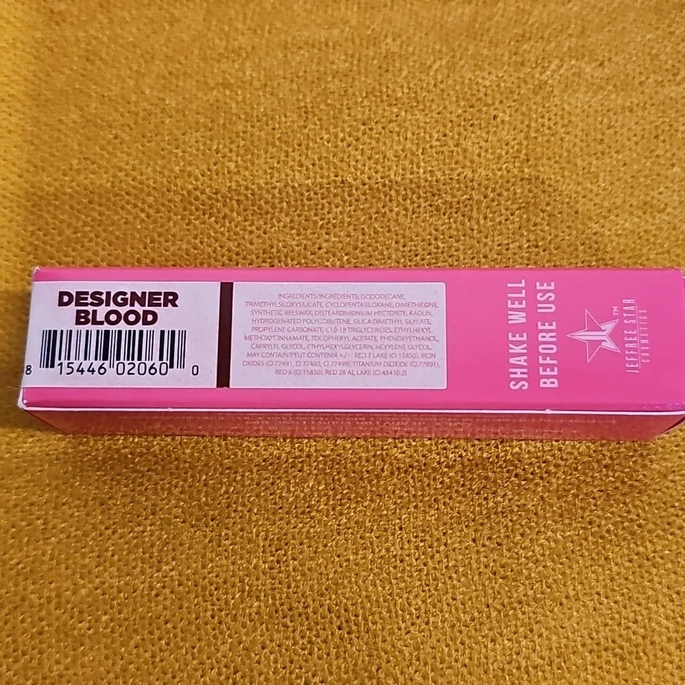 Jeffree Star Velour Liquid Lipstick, RARE DESIGNER BLOOD NIB